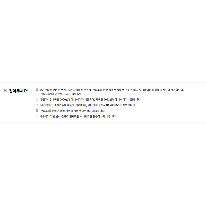 [야간관광 숙박 1편] 야간 방문자 제주 52%·서울 42%, 숙박업 객실이 투숙 가른다